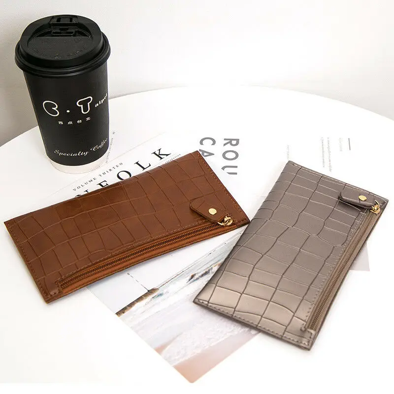 2019 Leather Women Wallets Hasp Lady Moneybags Zipper Coin Purse Woman Wallet Money Cards ID Holder Bags Purses Pocket | Багаж и сумки