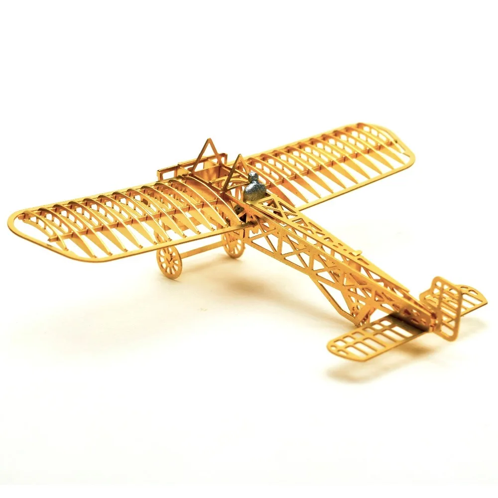 Масштаб 1/160 набор моделей с латунной гравировкой фотоbleriot XI самолёт 3D