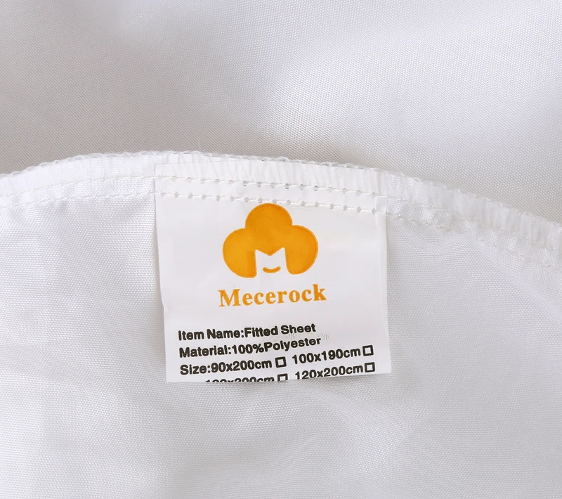 100% полиэстер для простыни на кровать однотонные Цвет простыня листов Эластичная