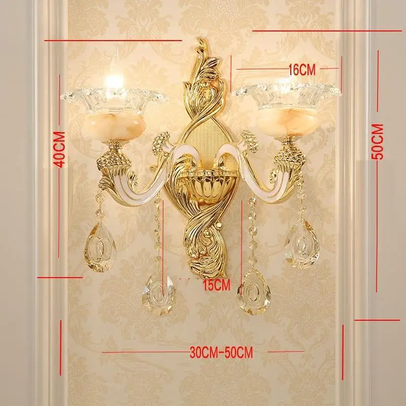 Светильник для ванной комнаты Penteadeira Luminaria Crystal Lampara De Interior Aplique Luz Pared Wandlamp Applique Murale