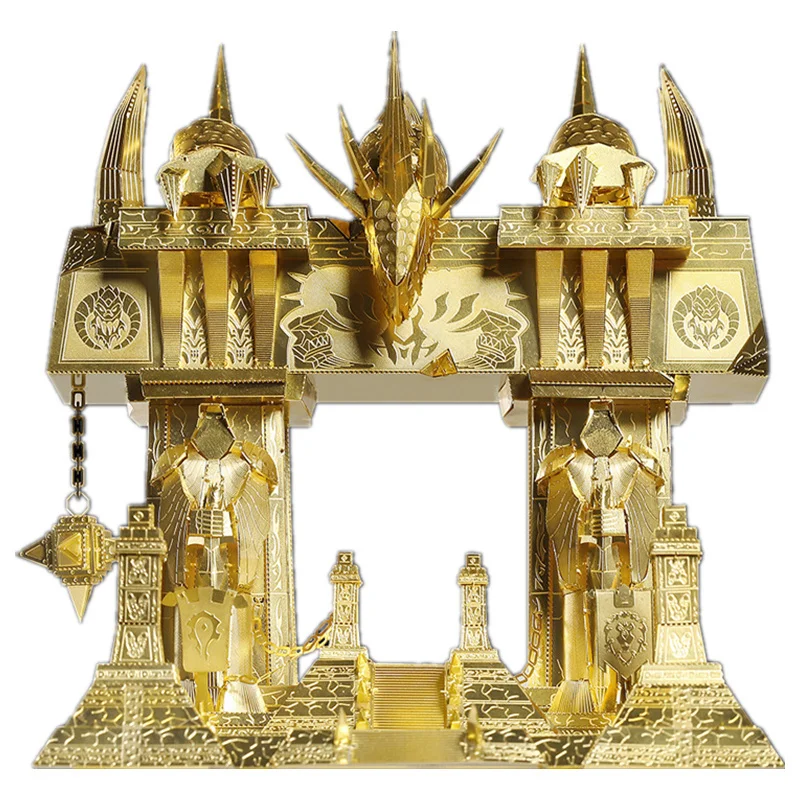 

Brass Dark Portal Fun 3d Metal Diy Miniature Model Kits Puzzle Toys Children Educational Boy Splicing Science Hobby