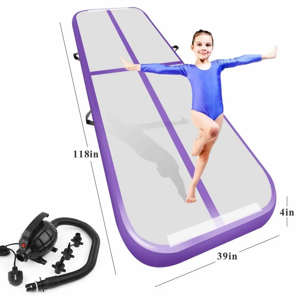 

(7m8m10m)*2m*0.2m Inflatable Gymnastics Airtrack Tumbling Air Track Floor Trampoline For Home Use/training/cheerleading/beach
