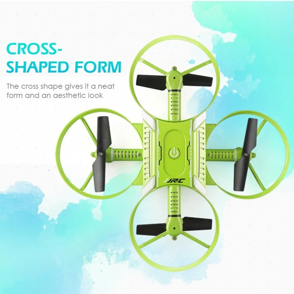 JJRC мини-Дрон Wi-Fi FPV 720P HD камера RC Квадрокоптер складной рычаг Дрон удаленный