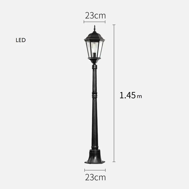 Strassenbeleuchtung Jalan наружный Eclairage Iluminador Jardin Uliczna светильник Exterieur уличный