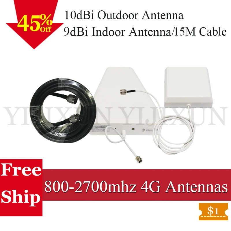 2G 3g GSM DCS LTE 4G антенны для и CDMA WCDMA 800 МГц 900 1800 2600 мобильного сигнала сотовый