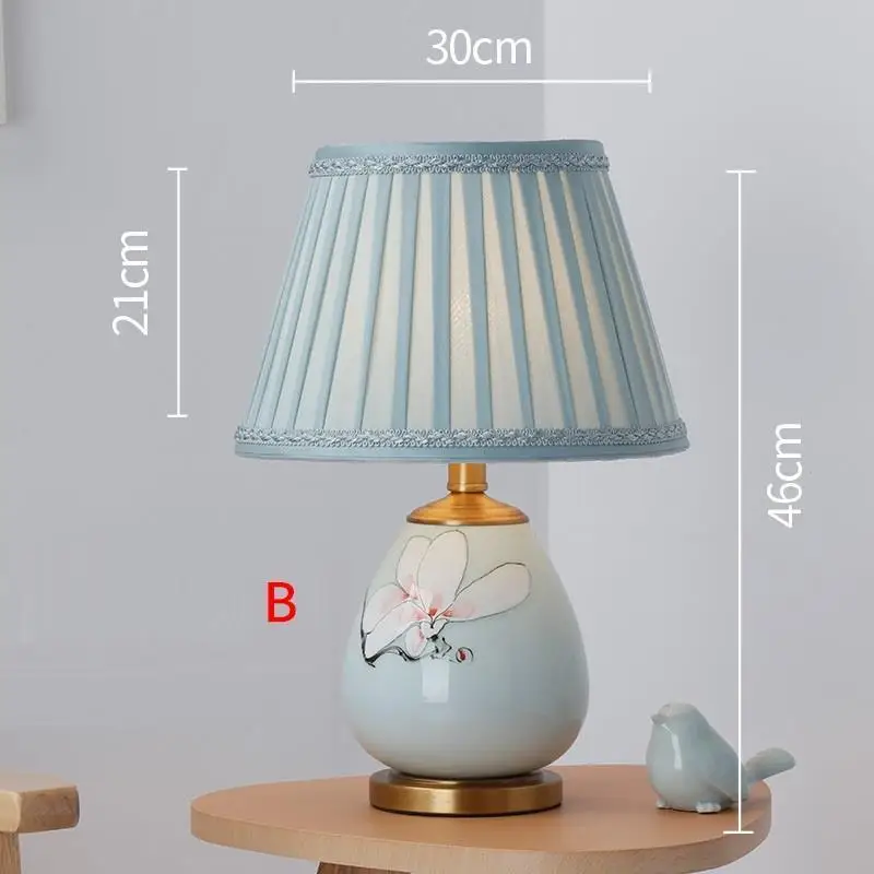 Da Tavolo для гостиной европейский стол дома Deco кровать Abajur Quarto Luminaria Para El Dormitorio Lampara De