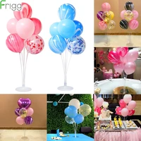 happy birthday balloons column base birthday party decor air balls floating desk stand wedding balloon holder accessories