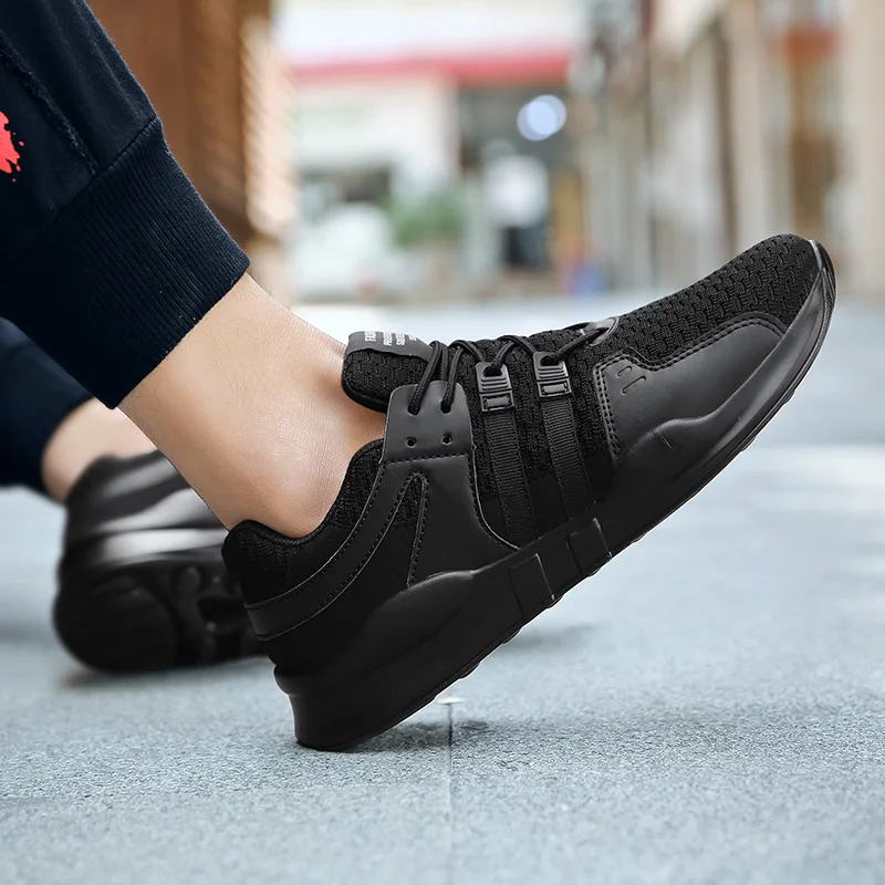 Breathable Comfortable Casual Shoes Fashion Men Canvas Lace Up Wear-resistant Lightweight Sneaker | Обувь