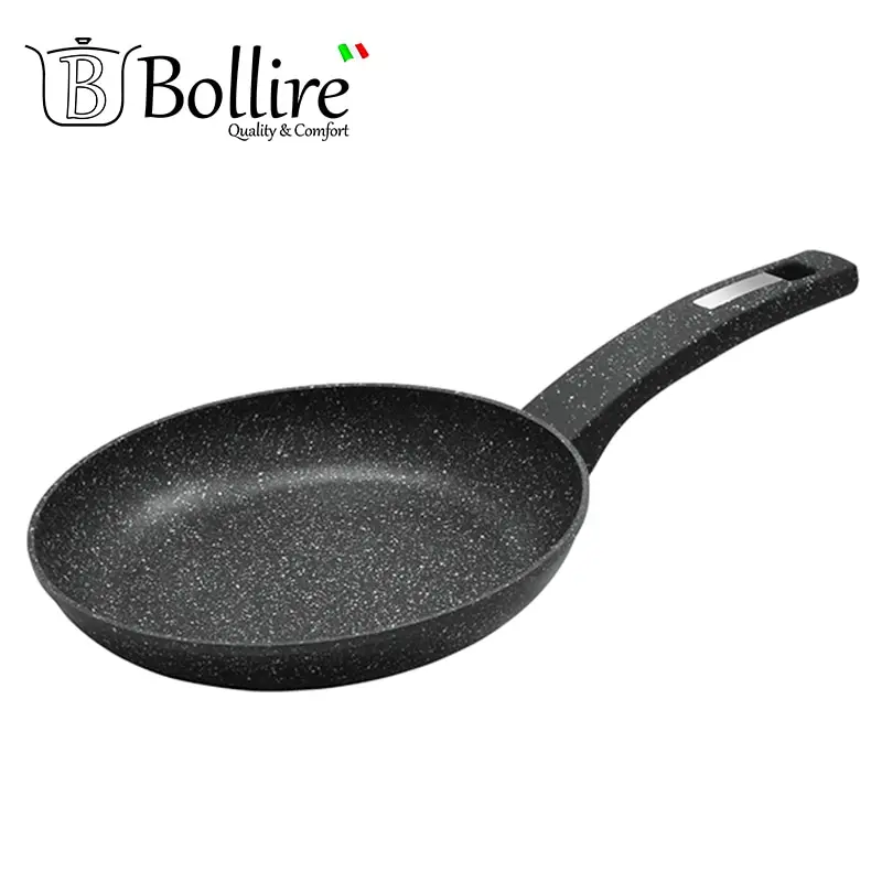 Сковорода Bollire VENEZIA 20 см Кованый алюминий Технология дна FULL INDUCTION BOTTOM Подходит для