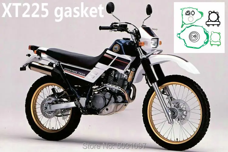 

Motorcycle Engine Full Gasket For Yamaha XT225 Serow 225 Complete Full Gasket Kit Set With Seal Ring