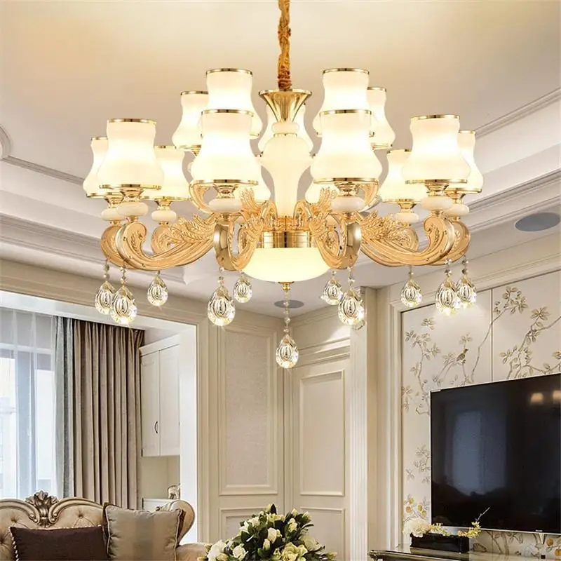 Lampadari Moderni Chandelier Loft Decor Fixtures Deco Maison Lampara Colgante Crystal Light Hanging Lamp Luminaria Hanglamp | Освещение