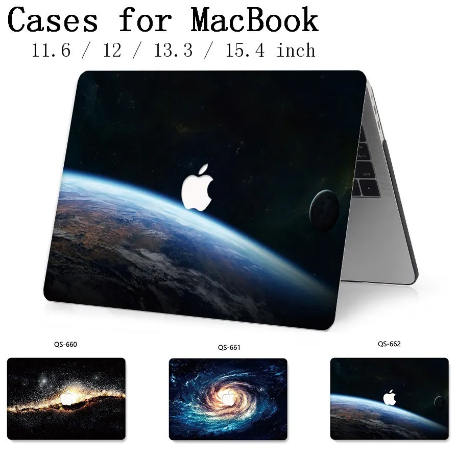 Для 2019 Apple MacBook Air Pro retina 13 3 15 4 дюймов 11 12 чехол для ноутбука с защитой экрана +