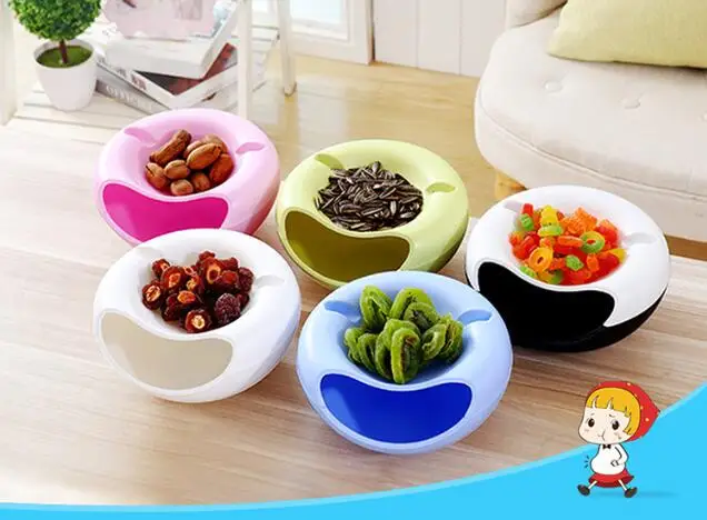 Aprince круглая коробка для фруктов ящик хранения дыни пластиковая чаша съемный