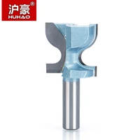 huhao 1pc 12 shank router bits for wood industrial grade woodworking table chair round cornor milling cutter carbide endmill