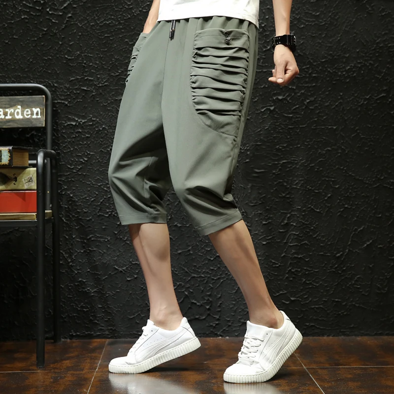 Лидер продаж корейские спортивные штаны с дырками для пар на весну и лето