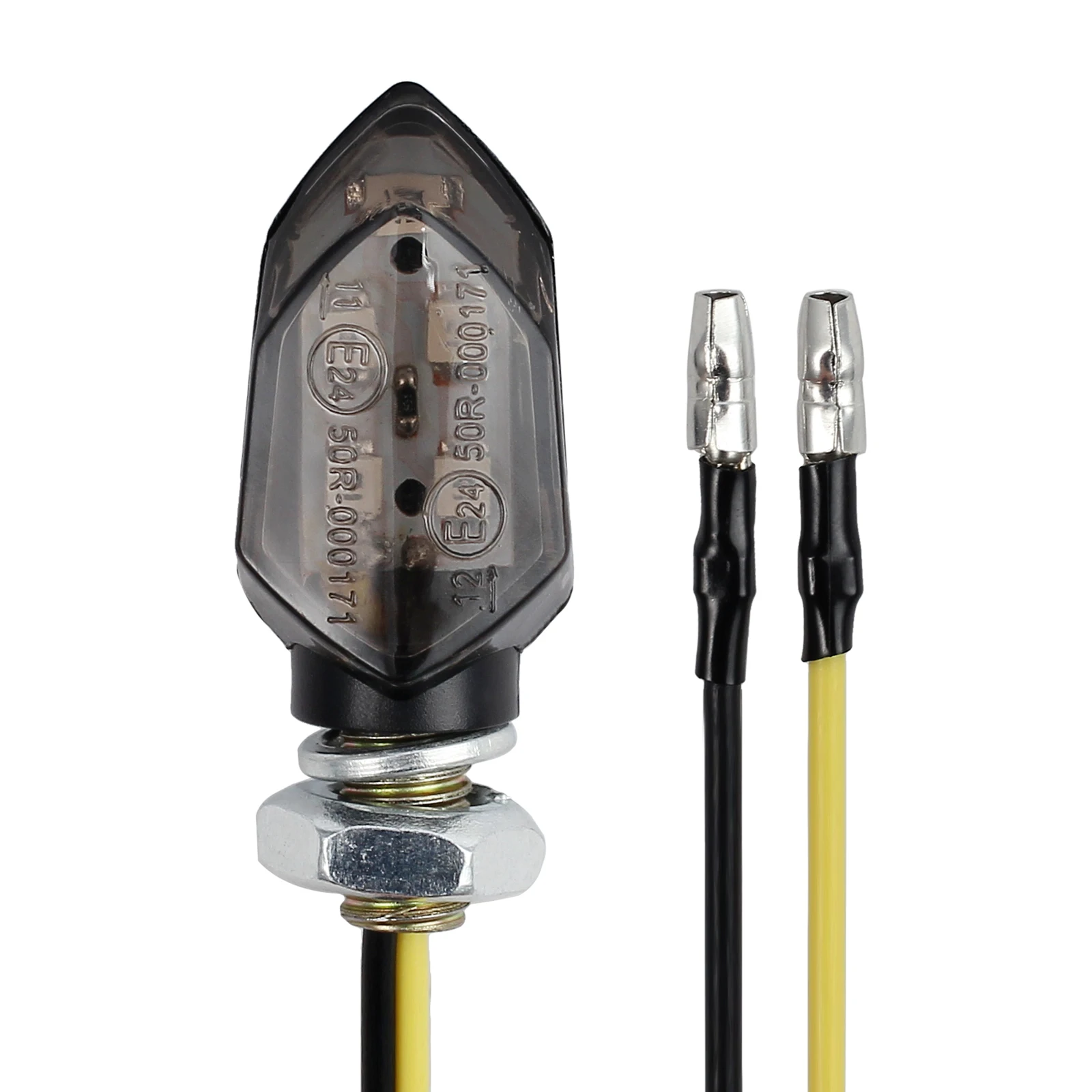 Justech 4x Универсальный 12LED течёт водонепроницаемый мотоцикл указатель поворота