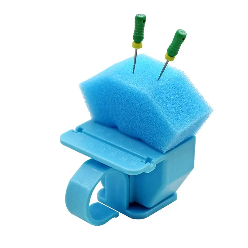 5 шт. Стоматологическая игла для корневого канала кольцо на палец с линейкой