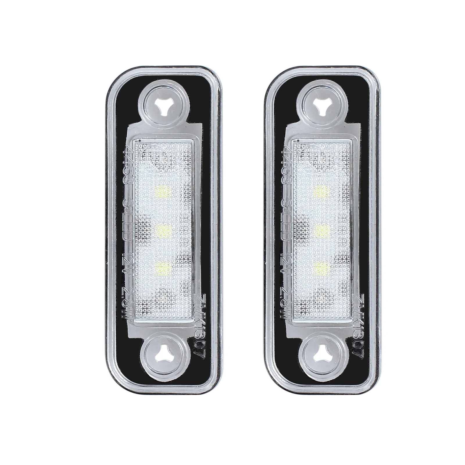 Jutech 2 шт. 3 SMD СВЕТОДИОДНЫЙ номерной знак для Mercedes Benz транспортного средства SLK CLS C E