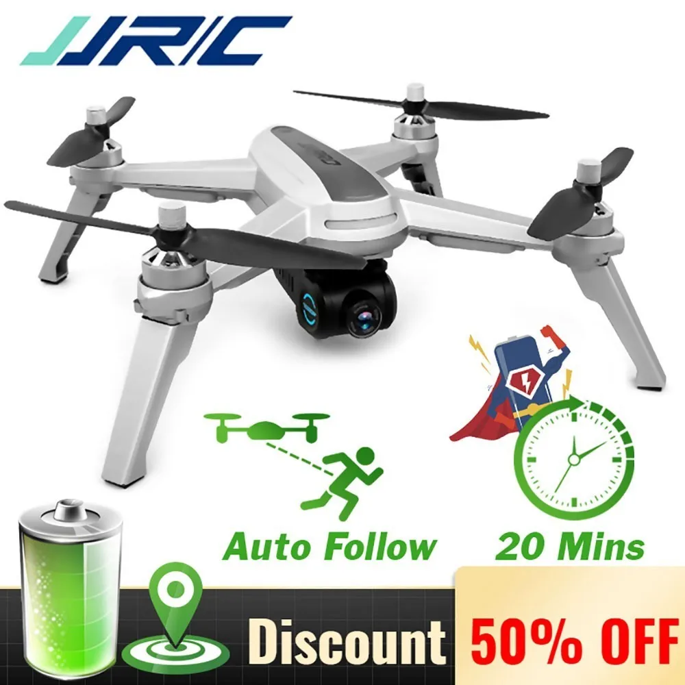 Новый Профессиональный радиоуправляемый Дрон JJRC JJPRO X5 X5P с Wi-Fi FPV 2K 4K HD камера