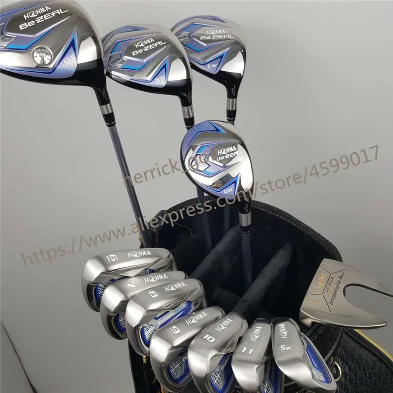 Совершенно новый женский набор для гольфа HONMA Golf Club BEZEAL 525 графит вал L Flex с