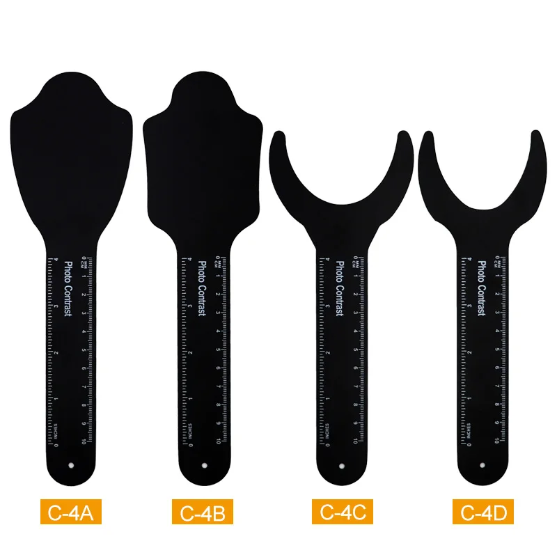 4 шт. Ортодонтическая черная доска для отбеливания зубов|Модель зубов с