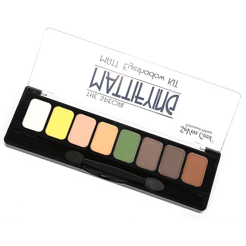 Blueness 8 цветов палитра теней для век водостойкая beauty Glaz макияжа матовая мерцающая