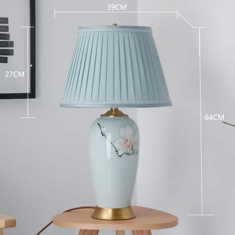 Da Tavolo для гостиной европейский стол дома Deco кровать Abajur Quarto Luminaria Para El Dormitorio Lampara De