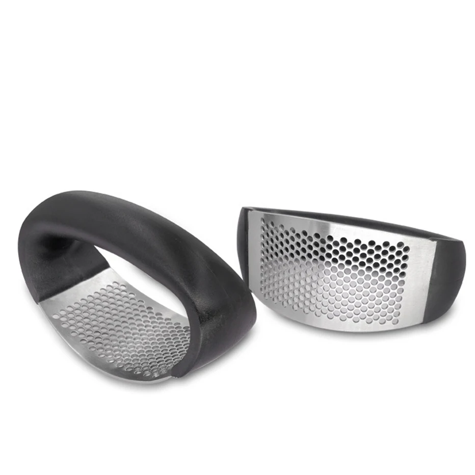 Basedidea чесночница ручной Пресс изогнутые Форма измельчение чеснока Slicer