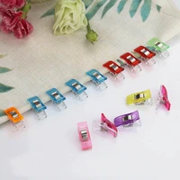 home textiles 10pcslot plastic clip diy tape bias maker hemming sewing tools sewing accessories job foot cases supplies