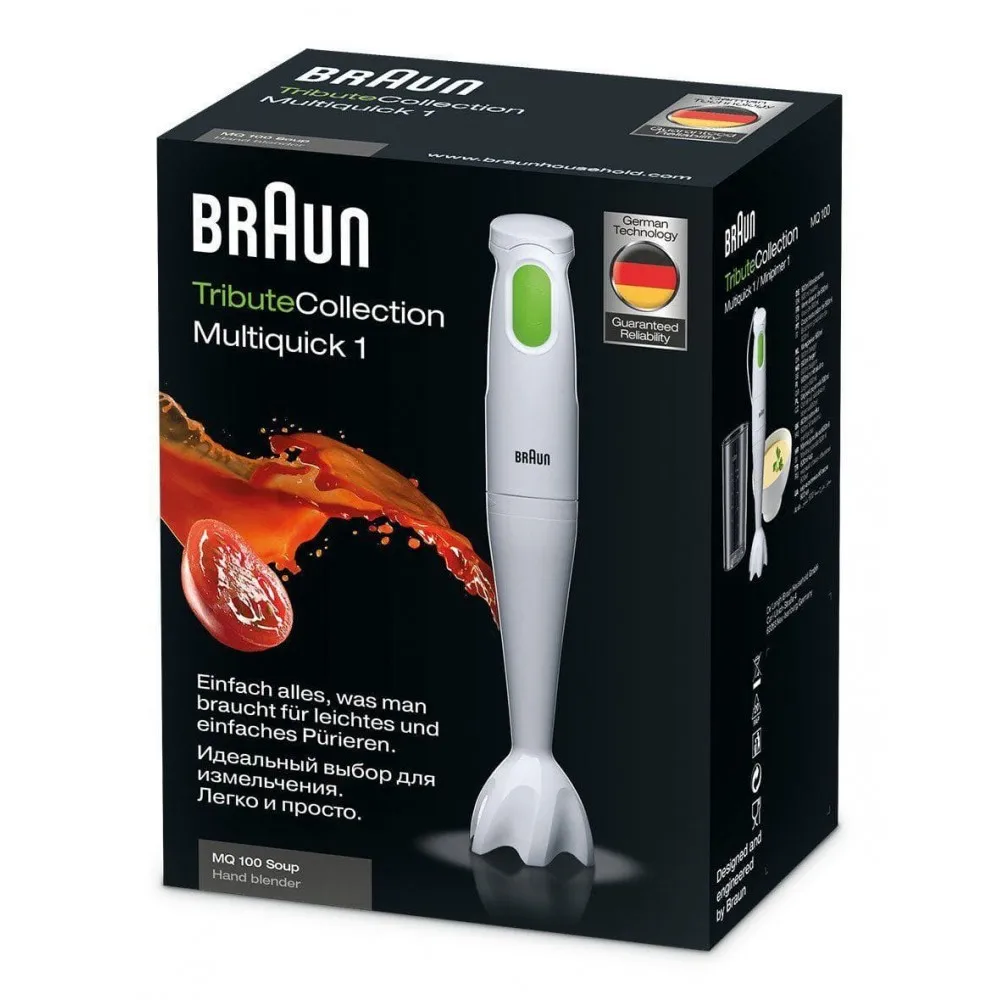 Blenders Braun Multiquick 1 MQ100 Soup chopper food processor submersible MQ 100|Блендеры| |