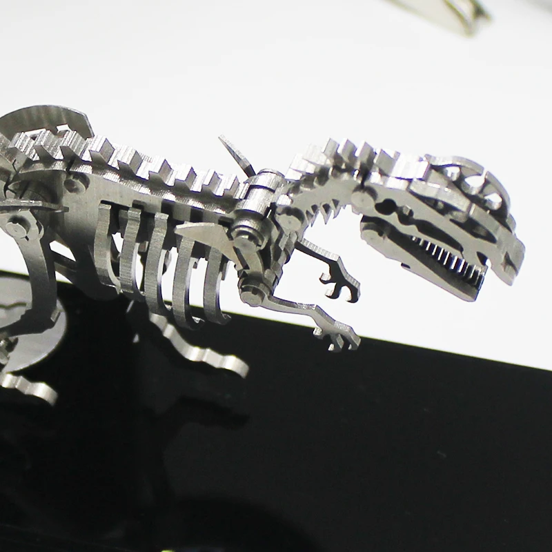 Diloposaurus 3D стальной металлический шарнир мобильность набор миниатюрных моделей