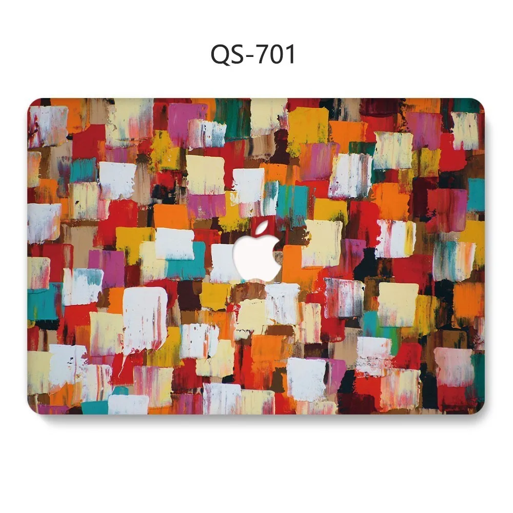 Чехол для ноутбука нового Apple MacBook Air Pro retina 11 12 13 15 3 4 дюймов с защитной пленкой