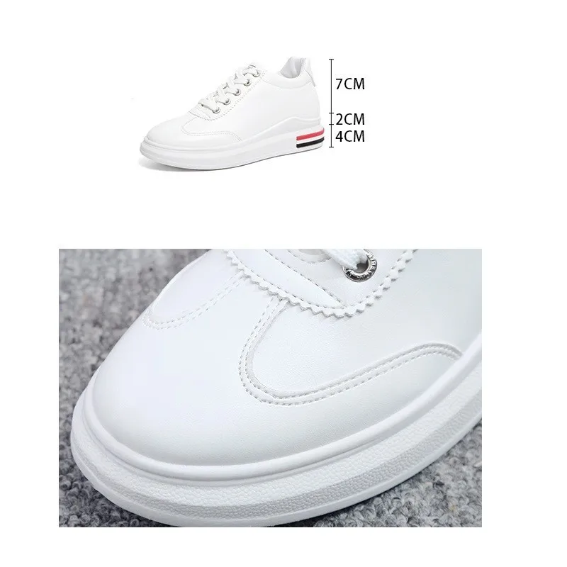 MOSOPRO Woman Spring Sneakers Embroidery Sports Shoes Walking Outdoor Autumn Tennis Height Increasing S019 | Спорт и развлечения