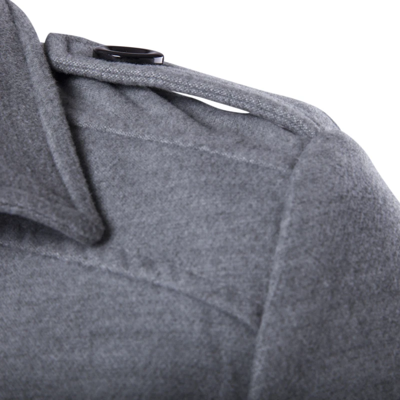 

Mens Wool Overcoat Autumn Winter Male Blendscoat Men Wool Jacket