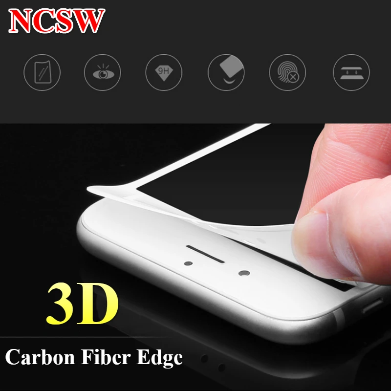 3D изогнутое закаленное стекло для iPhone XS Max XR X 10 8 7 6 6S Plus 5 5S SE 5C 4 4S защита экрана из