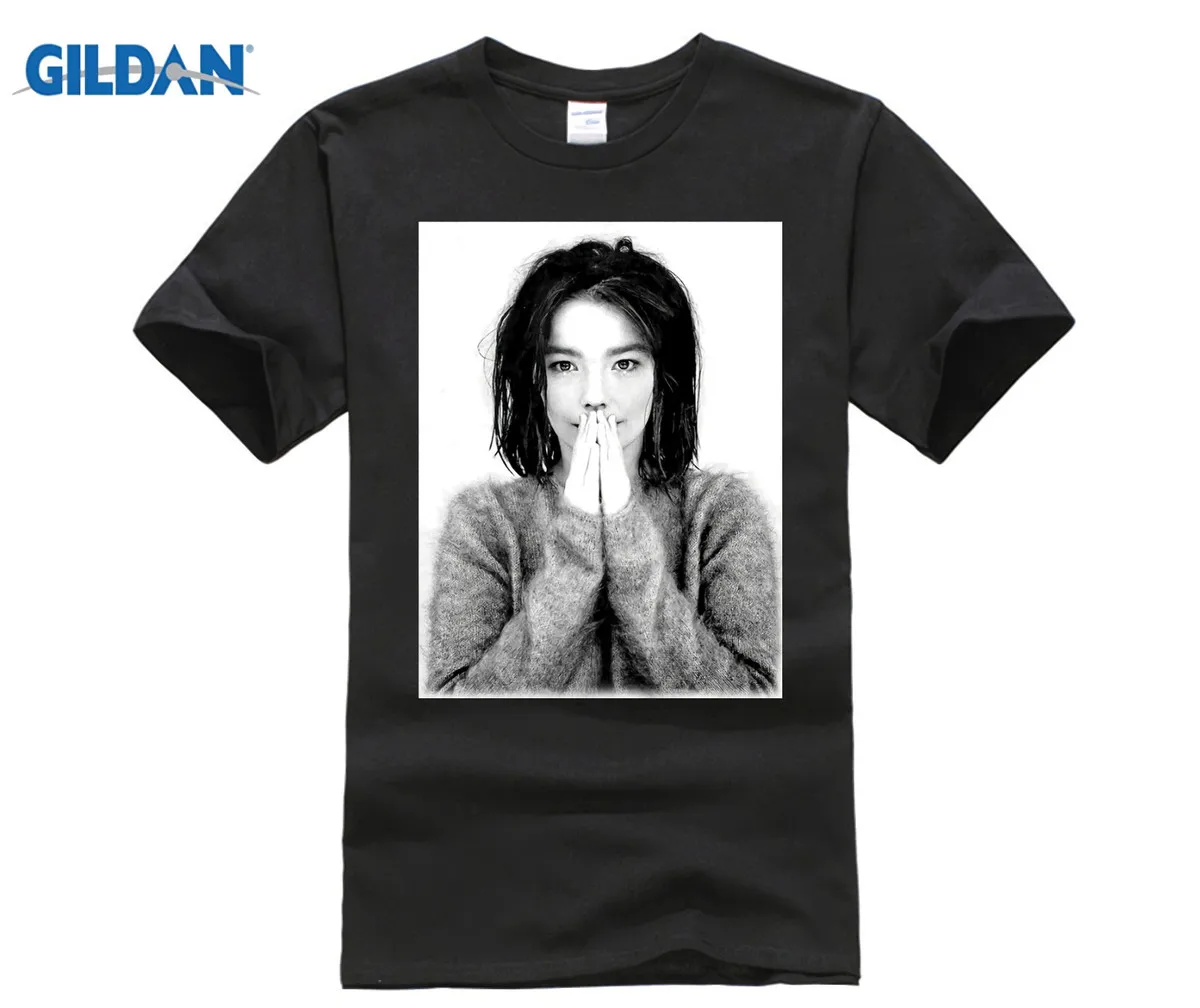 GILDAN The Ice Cubes Bjork 132 футболка Исландская 90s Поп Футболка мужские футболки бренд