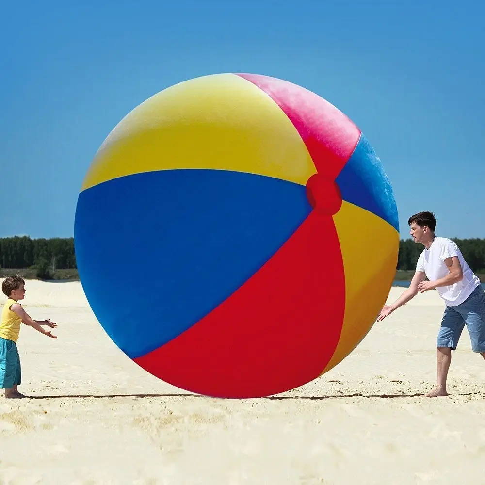 

150cm Colorful Baby Kids Learning Inflatable Beach Pool Play Ball Swimming Pool Children Pvc Plastic Educational Soft Water Toys