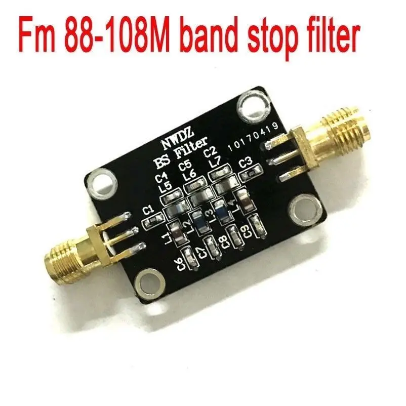 

1-3000mhz Nodemcu Broadcast Fm Band Stop Filter ( 88-108 Mhz Trap) For Rtl-sdr Blog Shortwave Ham Radio Amplifier NEW