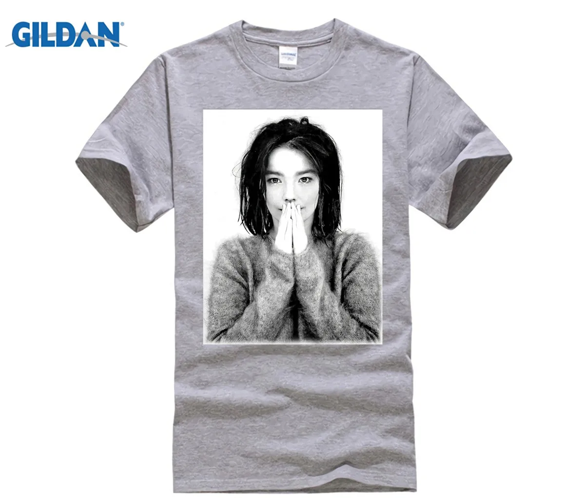 GILDAN The Ice Cubes Bjork 132 футболка Исландская 90s Поп Футболка мужские футболки бренд