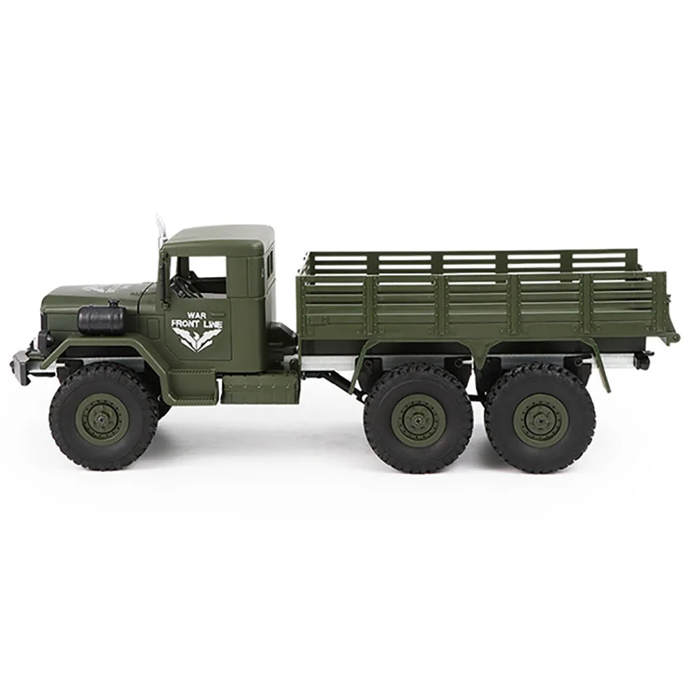 JJRC Q63 1:16 Радиоуправляемый Военный грузовик радиоустановка 6WD гусеничный