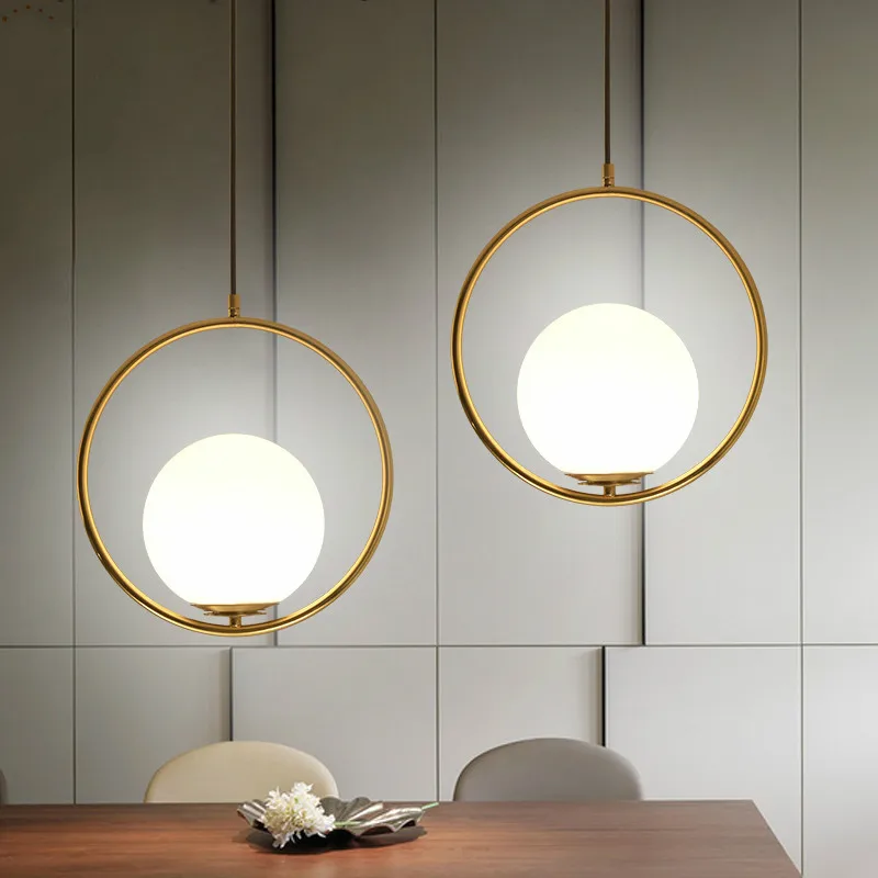 

Nordic Brush Gold Metal Led Pendant Light Dining Room E27 Hang Light Lustre Gold Pendant Lighting Suspend Lamp Indoor Drop Light