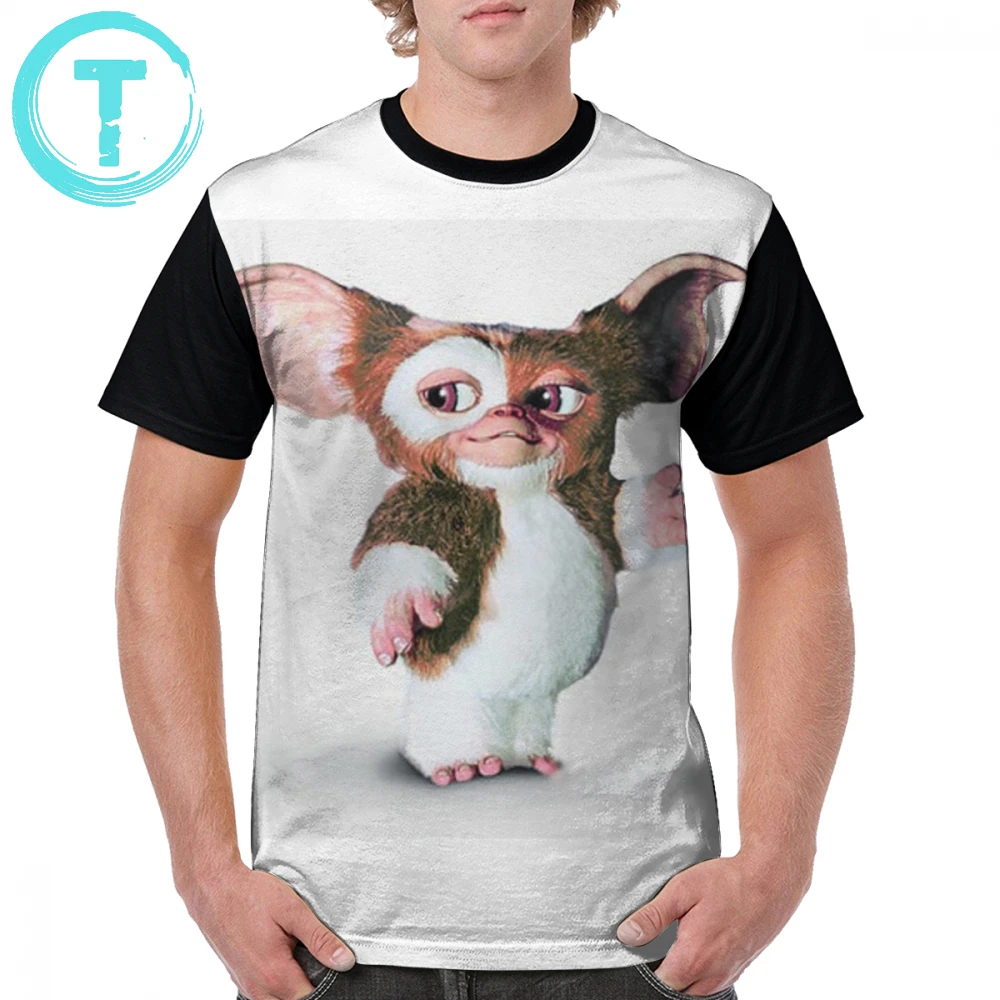 Футболка Gremlins Gizmo Mogwai Мужская футболка оверсайз с графическим рисунком забавная