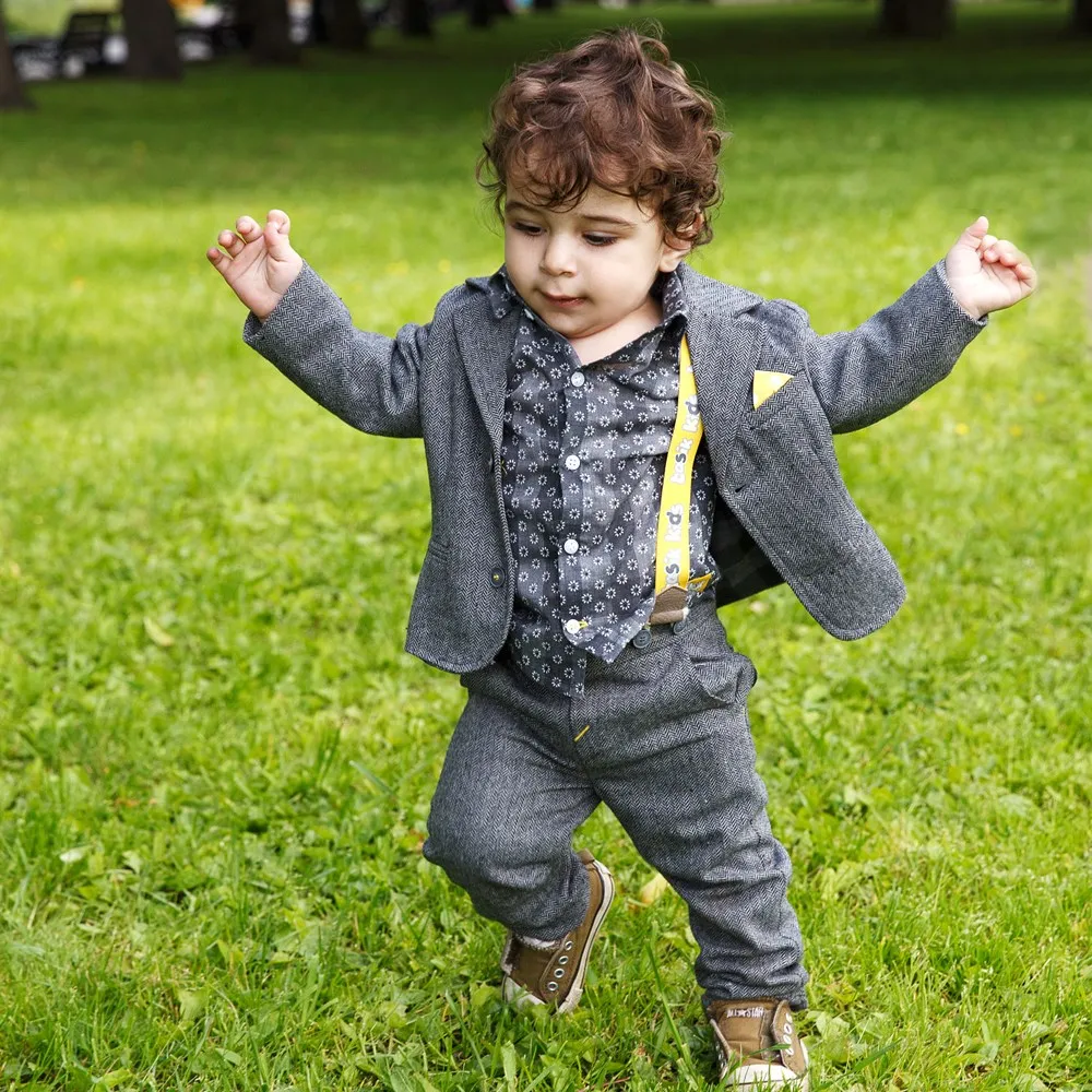 Basik Kids Pants with suspenders kids clothes children clothing |