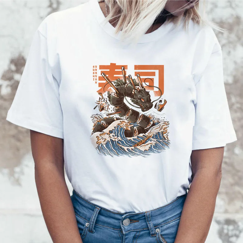 Joke Horror Женская цветная футболка высокого качества летняя модная Meme Harajuku Топ