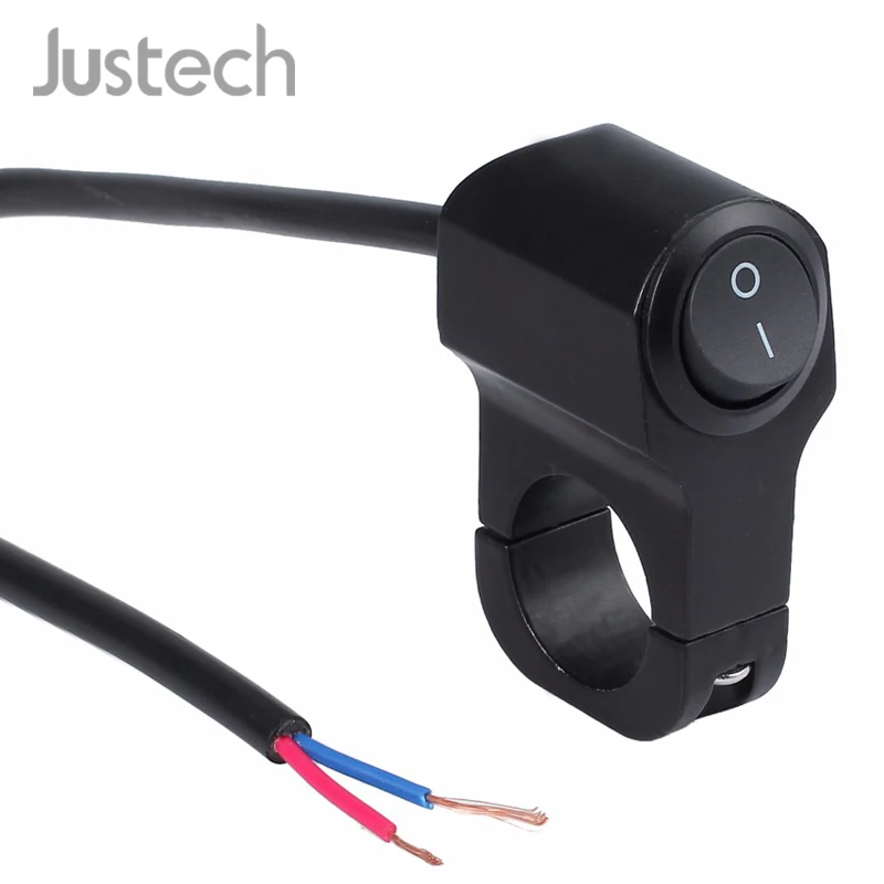 Ручной переключатель для мотоцикла Justech 10A всех аккумуляторов 12 В руль скутера