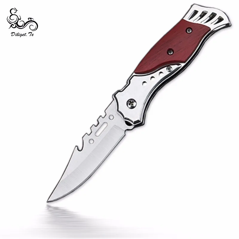 Diliget. Te складной карманный охотничий нож для выживания тактические ножи Couteau Cuchillo