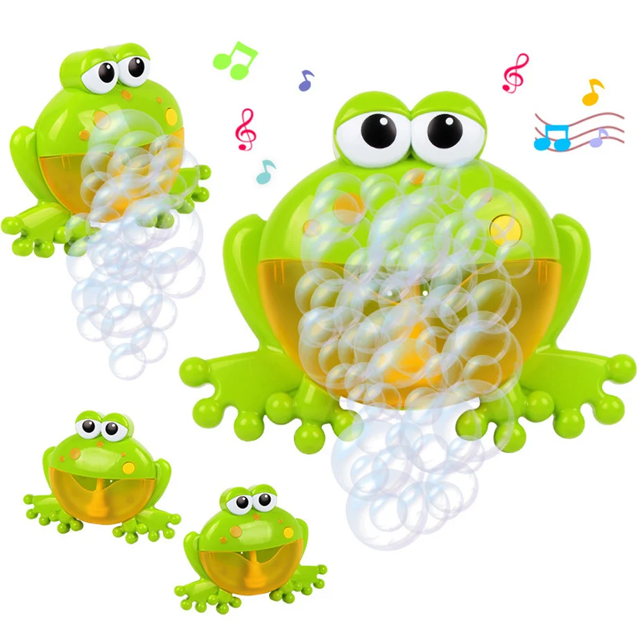 Детские игрушки ванны пузырь машины большой лягушки автоматическое устройство