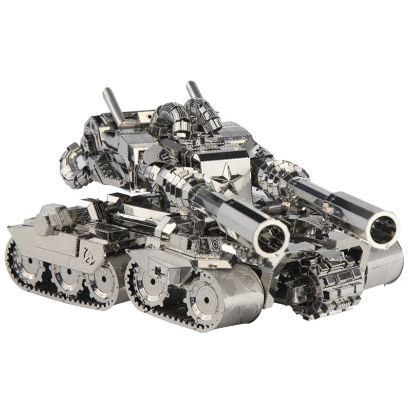 Apocalypse Tank Fun 3d металлический Diy набор миниатюрных моделей головоломки игрушки Дети
