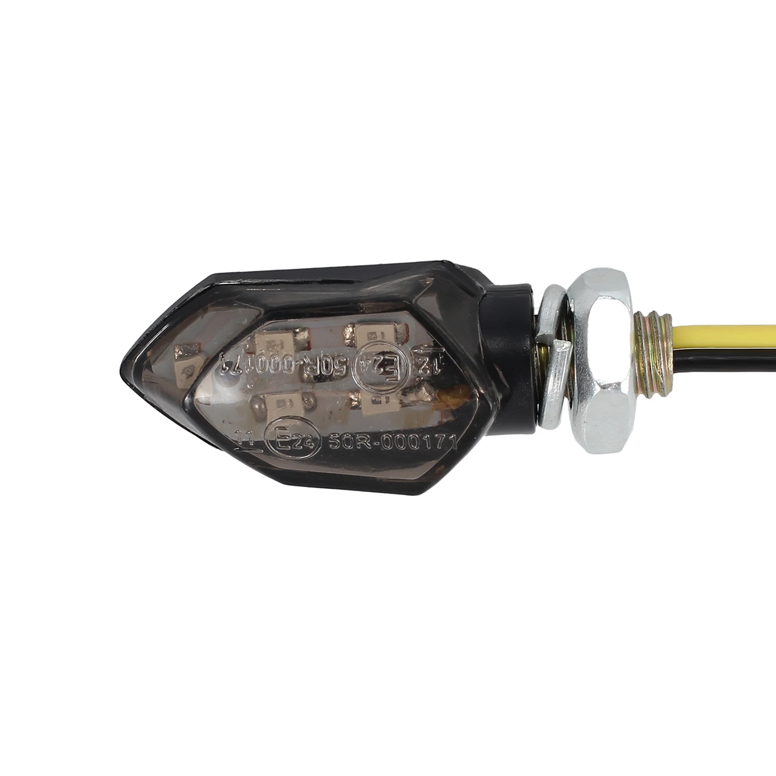 Justech 4x Универсальный 12LED течёт водонепроницаемый мотоцикл указатель поворота