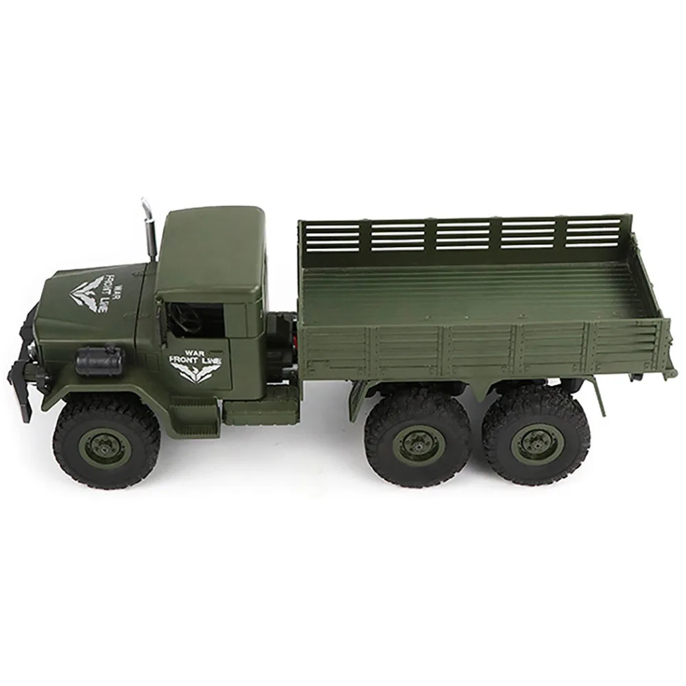 JJRC Q63 1:16 Радиоуправляемый Военный грузовик радиоустановка 6WD гусеничный